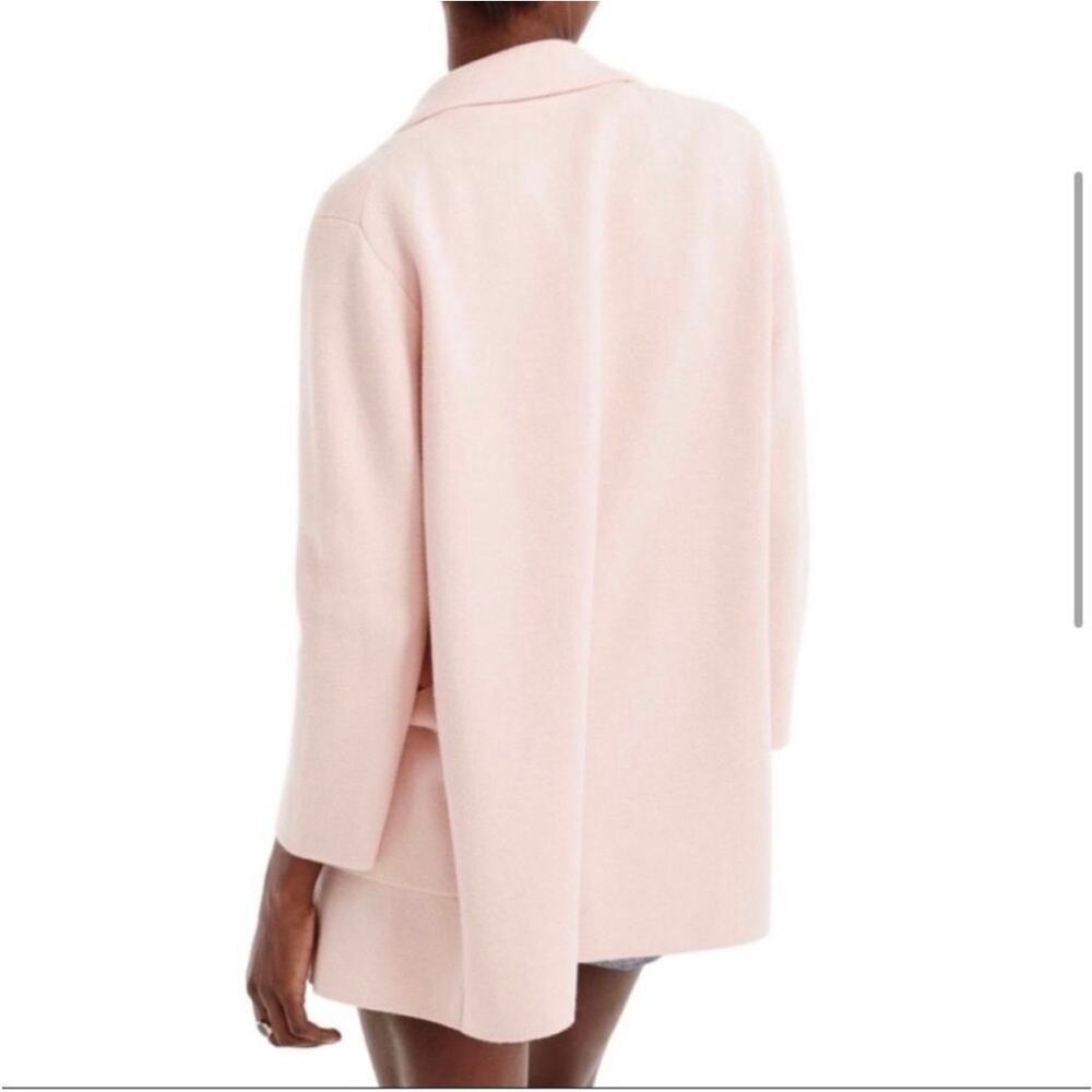 J.Crew Sophie open front blazer light‎ pink women’s medium - Picture 4 of 9
